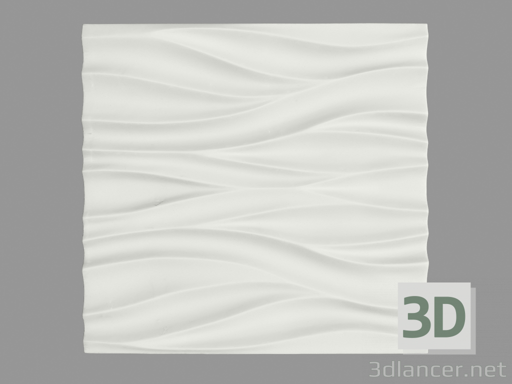 modello 3D Pannello 3D (№14) - anteprima