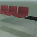 3D modeli Tezgah 2037 (üçlü, masa ile, kumaş döşemeli) - önizleme