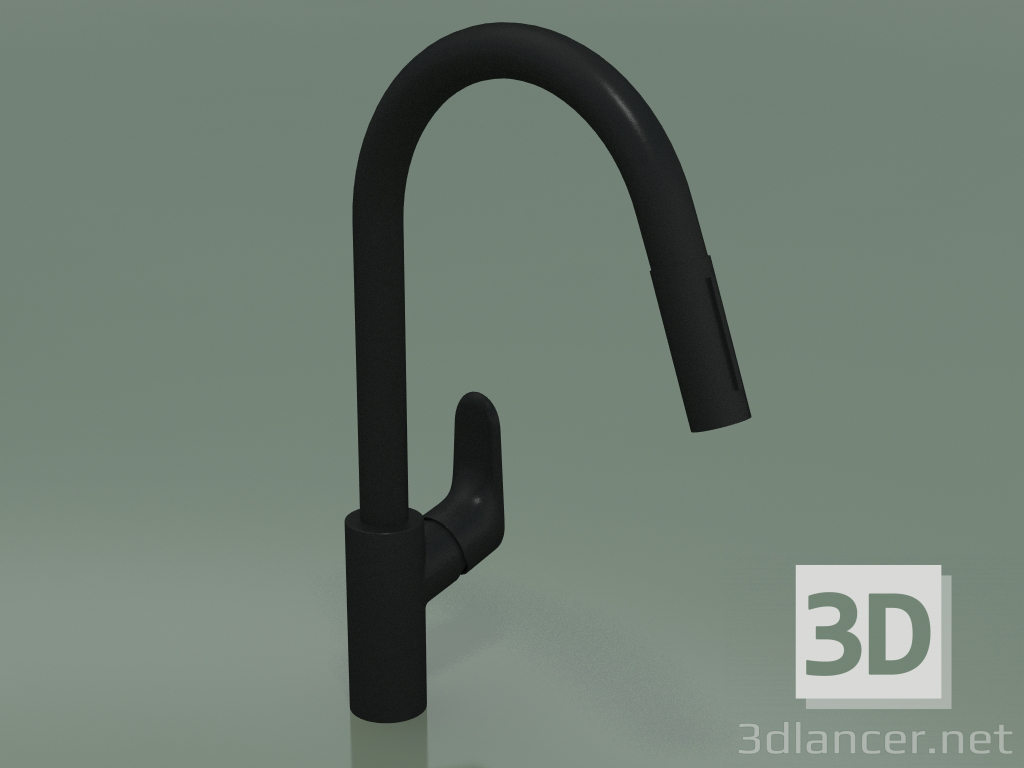 modèle 3D Mélangeur de cuisine à levier unique (31815670) - preview