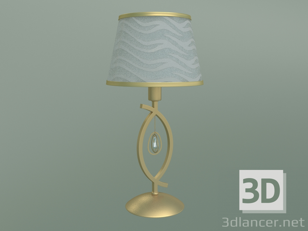 3D modeli Masa lambası 01066-1 (inci altın) - önizleme