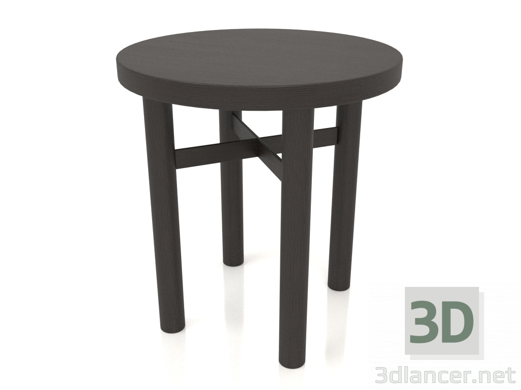 3d model Stool (straight end) JT 032 (D=400x430, wood brown dark) - preview