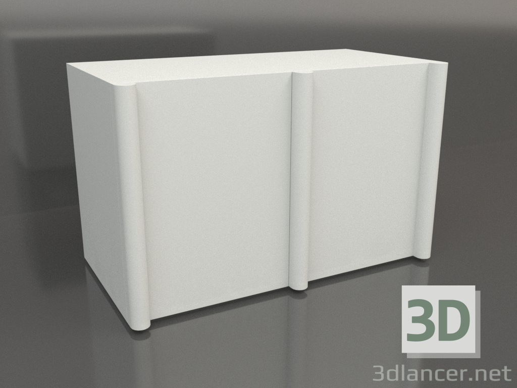 3D modeli Büfe MW 05 (1260x667x798, gri) - önizleme