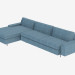 Modelo 3d corner corner sofa Chicago - preview