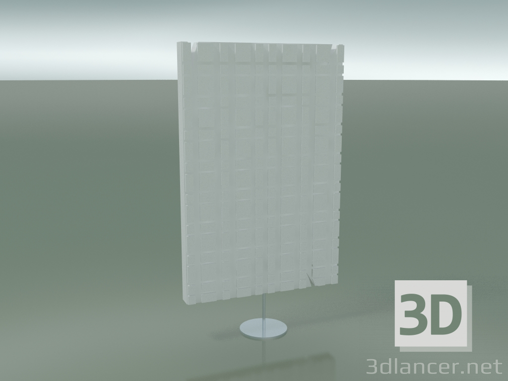 3D modeli Ahşap heykel (20x30cm, Beyaz) - önizleme