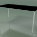3D Modell Rechteckiger Tisch 0802 (H 74 - 79x160 cm, Laminat Fenix F02, V12) - Vorschau