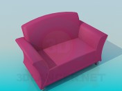 Wide armchair
