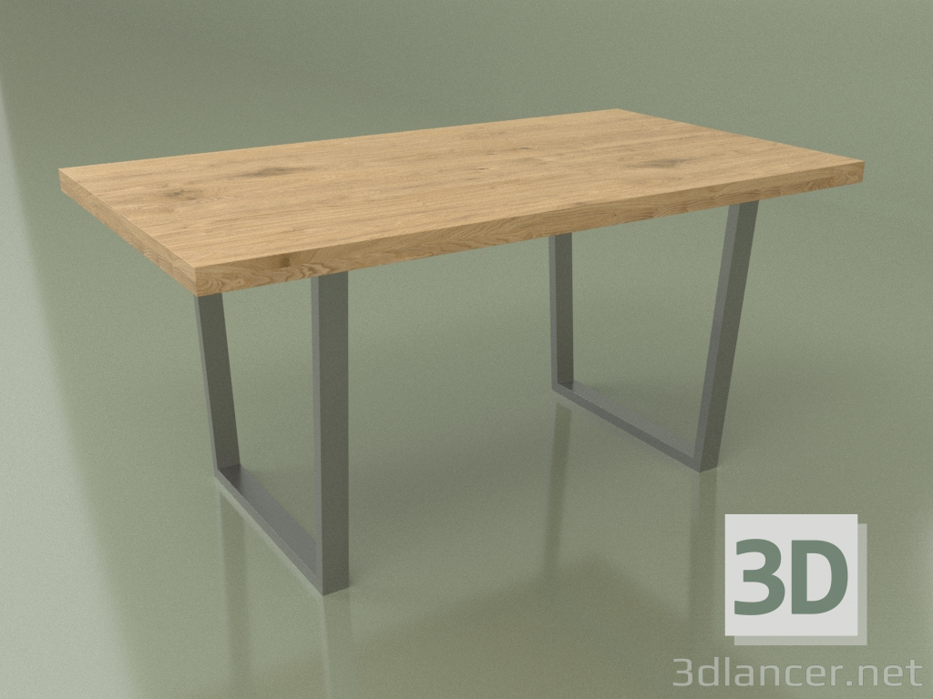 modèle 3D Table à manger Moderne (Loft) - preview