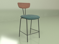 Напівбарний стілець Apel (зелений)