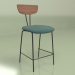 3d model Semi-bar chair Apel (green) - preview