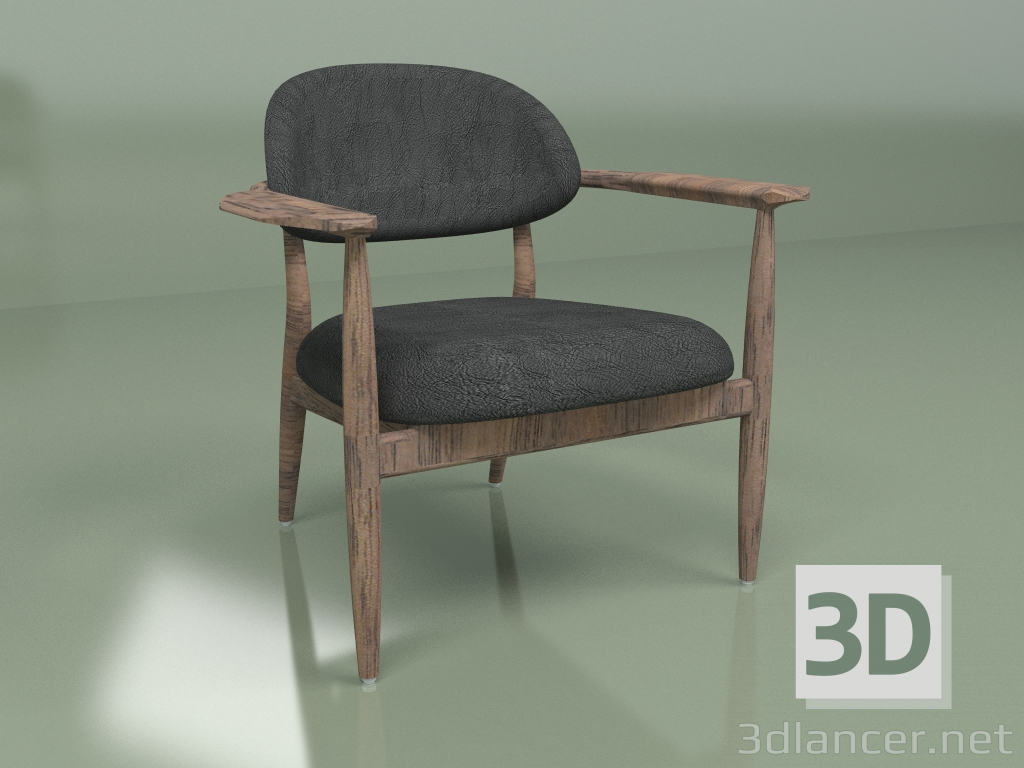 3D Modell Sessel langsam - Vorschau