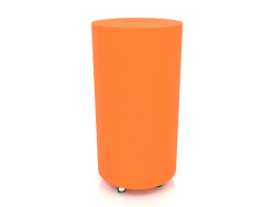 Тумба на коліщатках TM 09 (D=503х981, luminous bright orange)