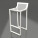 3d model High stool with a high back (Agate gray) - preview