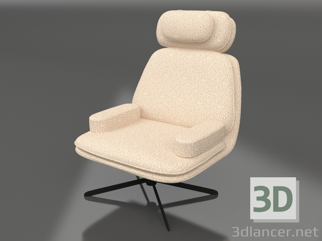 3D Modell Tyler-Loungesessel - Vorschau