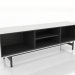 modello 3D Supporto TV 3 1450 mm (bianco) - anteprima