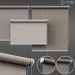 3d roller blind set 02 модель купить - ракурс