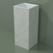 3d model Freestanding washbasin (03R116101, Carrara M01, L 36, P 36, H 85 cm) - preview