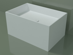 Countertop washbasin (01UN42301, Glacier White C01, L 72, P 48, H 36 cm)