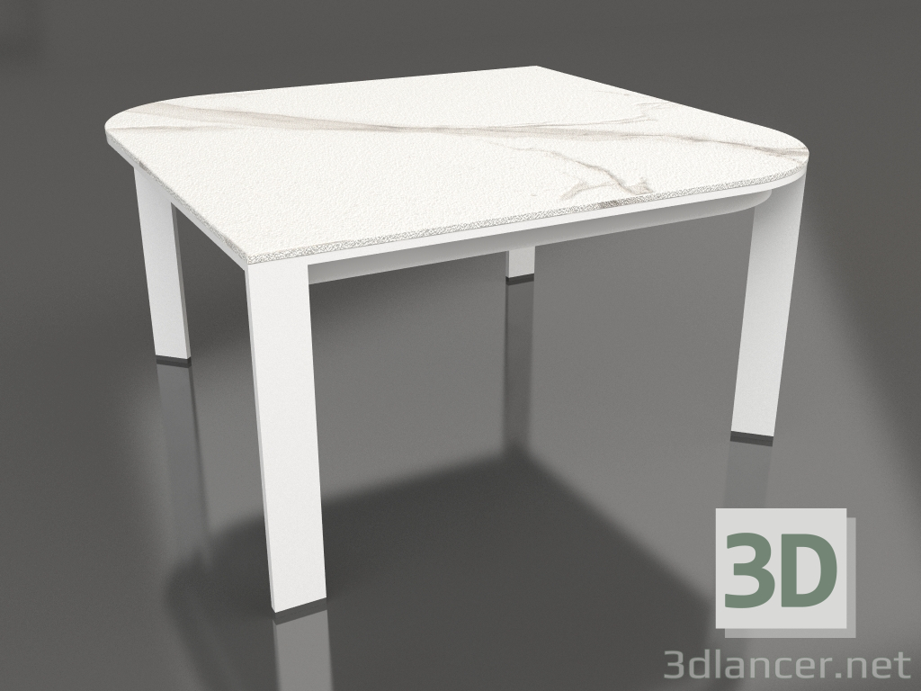 modèle 3D Table basse 70 (Blanc) - preview