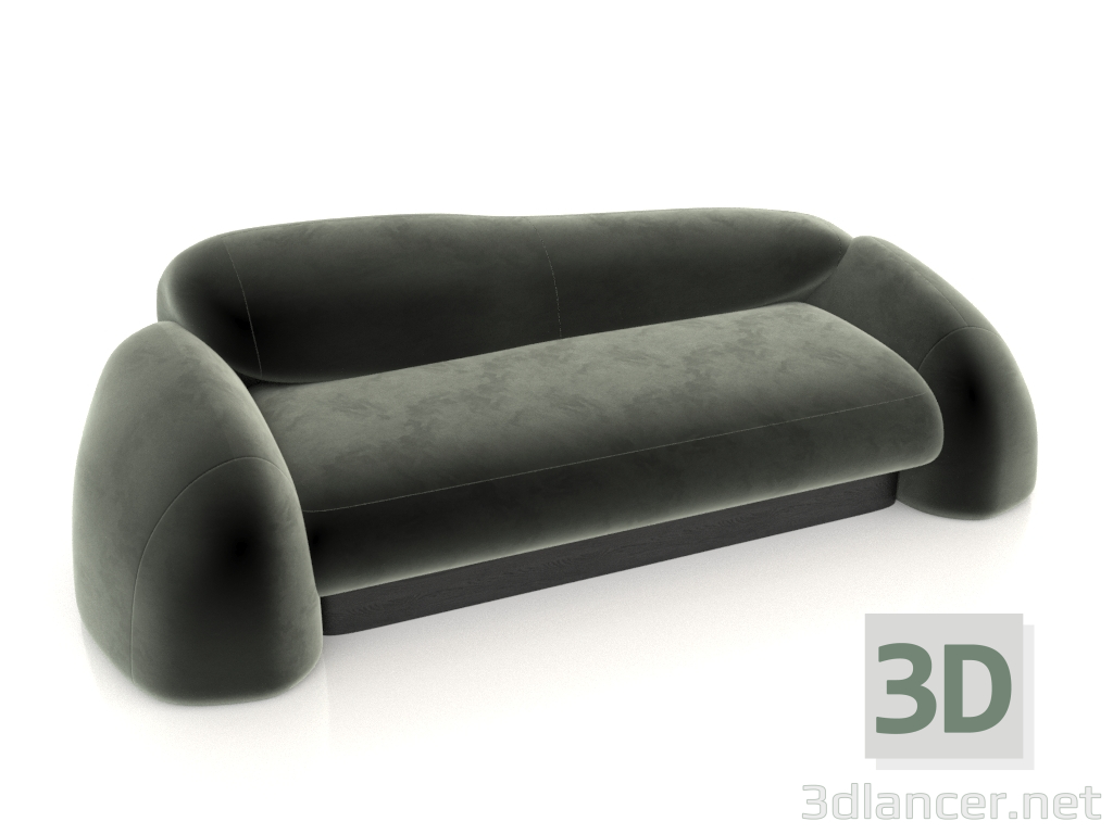 3D modeli PLYN küçük kanepe - önizleme