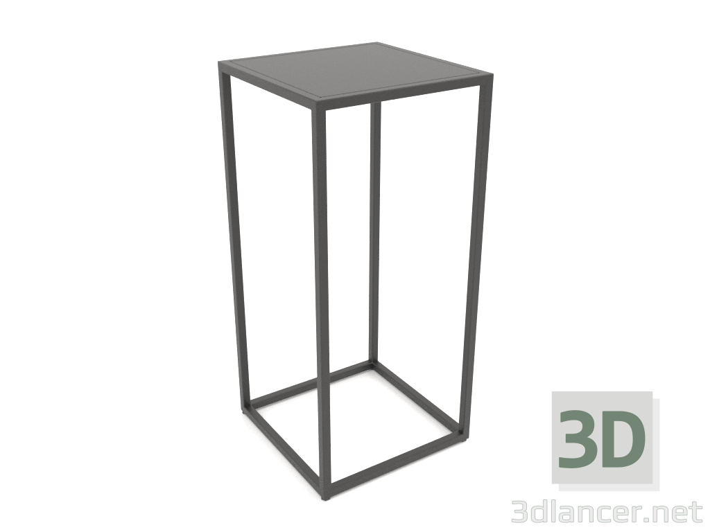 3d model Square console (METAL, 40x40x86) - preview