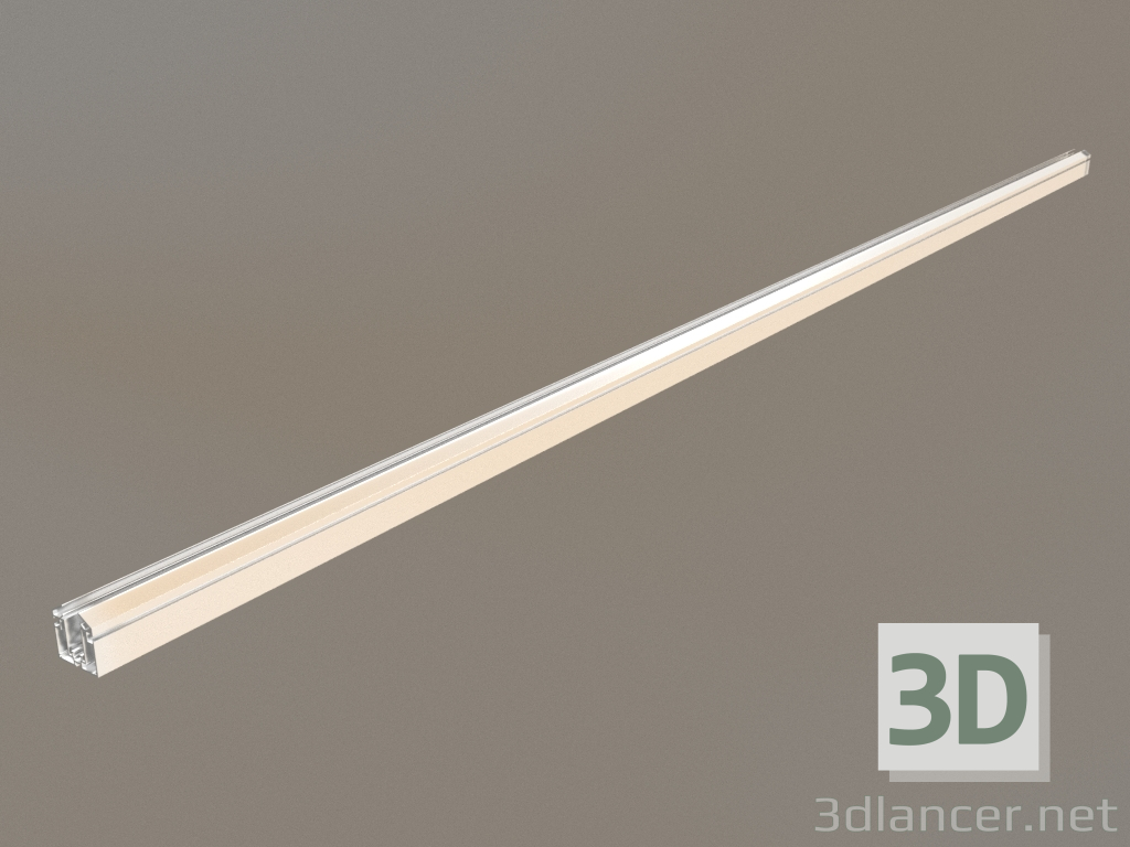 modèle 3D Profilé en aluminium à encastrer pour plafond tendu de la série Slim Line, (DN18526, 49,5x51x2500) - preview