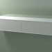 3D modeli Çift kutu (8AUGВB02, Glacier White C01, HPL P02, L 192, P 50, H 36 cm) - önizleme