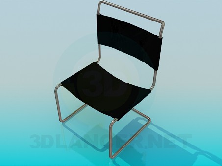 modelo 3D Silla con respaldo de tela - escuchar modelo 3D Silla con respaldo de tela - escuchar