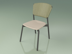Chair 020 (Metal Smoke, Olive, Polyurethane Resin Mole)