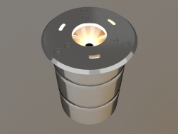 Светильник KT-AQUA-R85-7W Warm3000 (SL, 25 deg, 12V)
