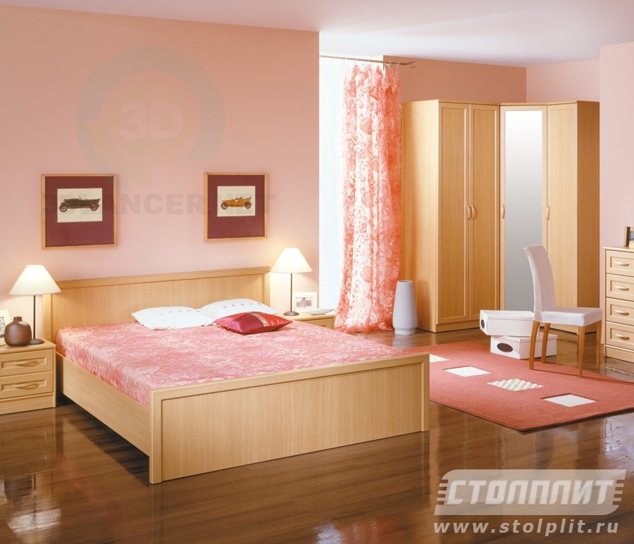 modelo 3D Dormitorio Simba - escuchar modelo 3D Dormitorio Simba - escuchar