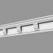 modèle 3D Corniche moulée (CF22) - preview