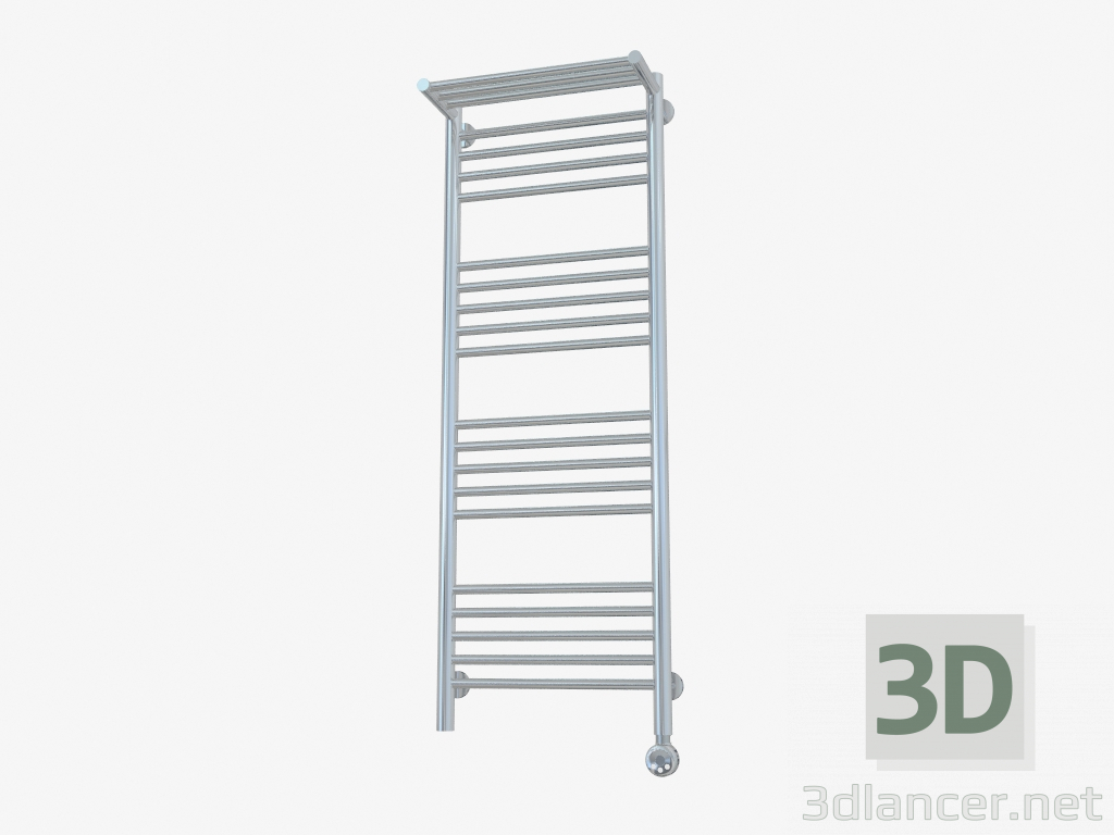 3d model Bohemia radiator with a shelf (1200x400) - preview