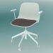 modèle 3D Chaise avec roulettes SEELA (S341 avec rembourrage) - preview