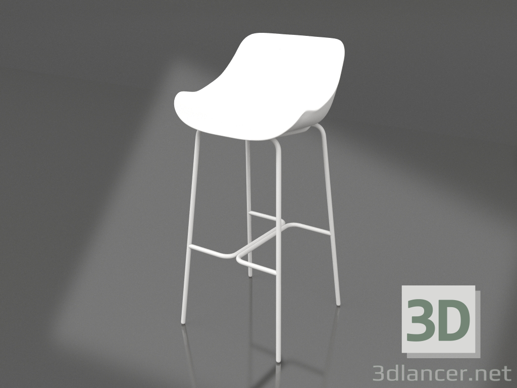 3d model Bar stool Baltic Basic BL1P4H - preview
