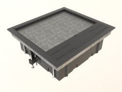 Trappe au sol pour 12 modules (DFB12)