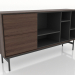 modello 3D Mobile 1 1600x400 mm (noce scuro) - anteprima