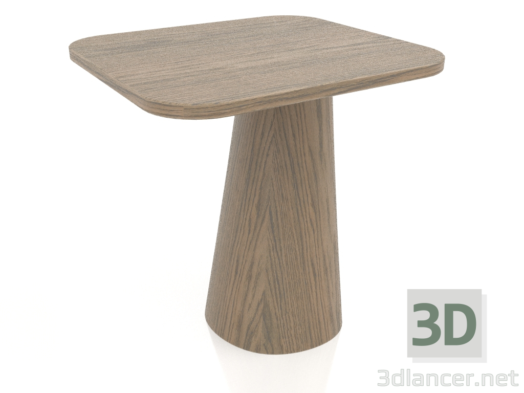 3D Modell Beistelltisch, Eichenfurnier, Breite B (39,5 x 36 x 48 cm) - Vorschau