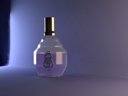 frasco de perfume