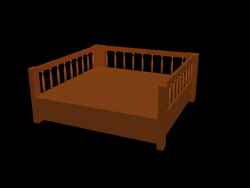 Trestle बिस्तर