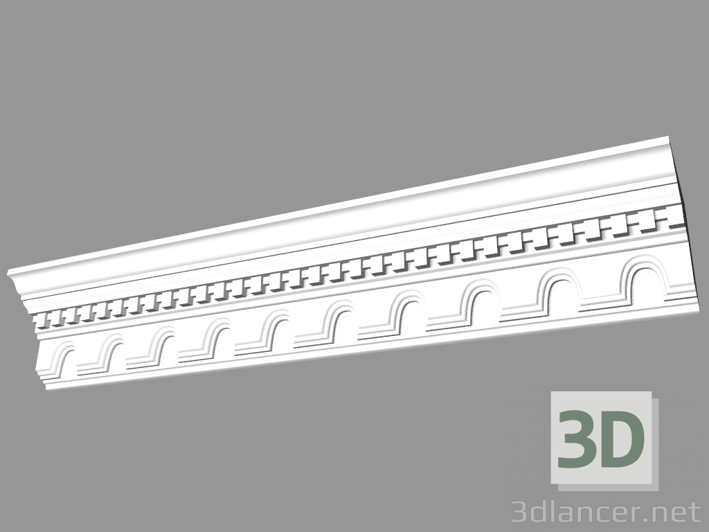 modèle 3D Moulure de corniche (CF23) - preview