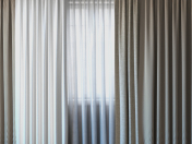 Curtains with tulle V-ray set 03