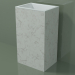 3D modeli Ayaklı lavabo (03R126101, Carrara M01, L 48, P 36, H 85 cm) - önizleme