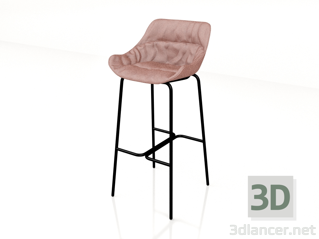 3D modeli Bar taburesi Baltic Soft Duo BL5P4H - önizleme