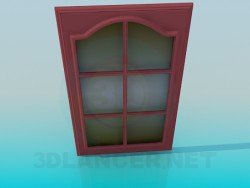 Short door with glass