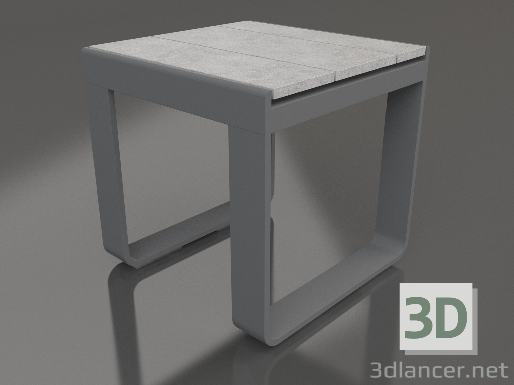 3D modeli Orta sehpa 42 (DEKTON Kreta, Antrasit) - önizleme