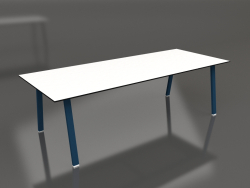 Mesa de comedor 250 (Gris azul, Fenólico)