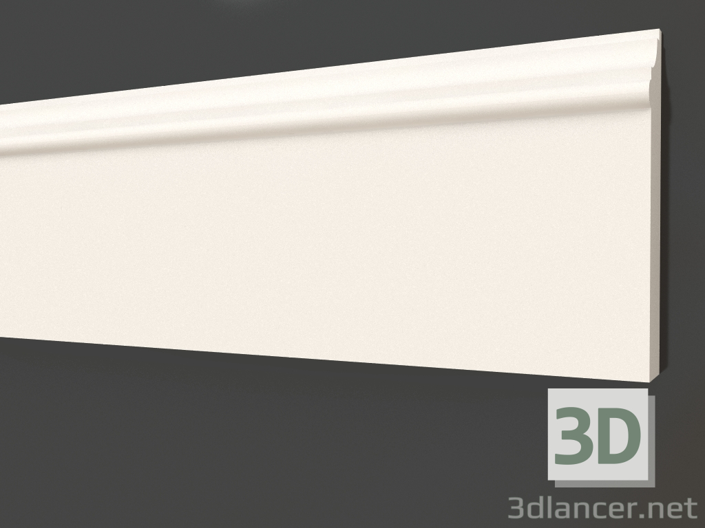 3d model Plaster molding LG 091 (170x37) - preview