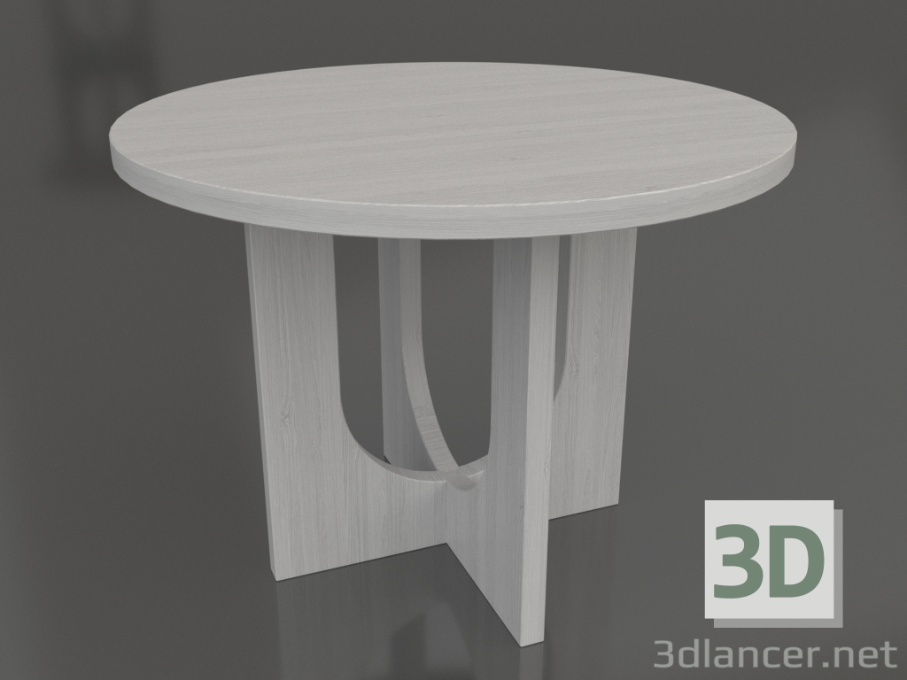 3d model Mesa de comedor REDONDA Ø 1000 mm (blanco RAL 9010) - vista previa