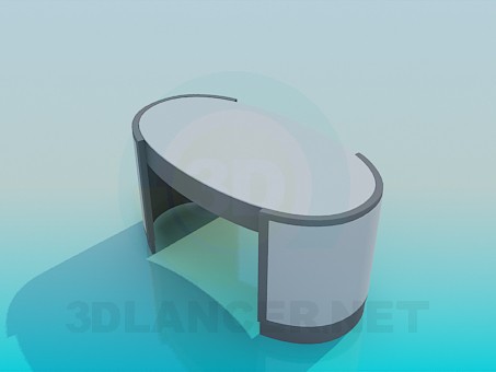 3d model The table in the office - preview 3d model The table in the office - preview