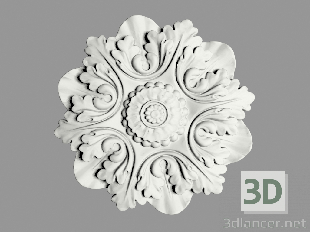 3D modeli Duvar dekoru (Ф147) - önizleme